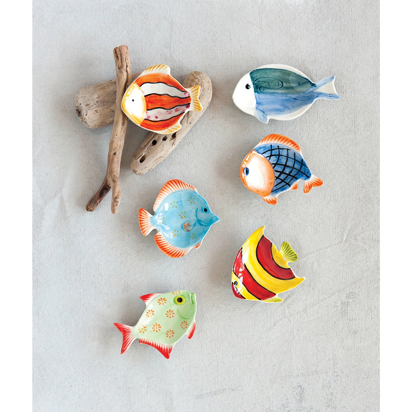 Hand Painted Fish Dish | Individual