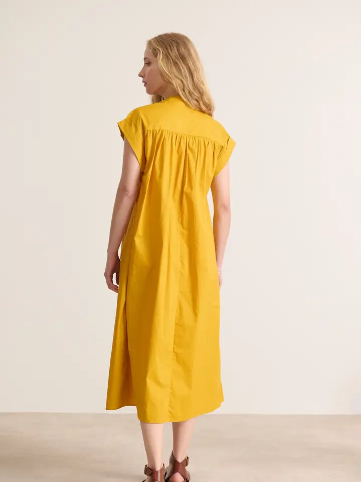 Long Poplin Dress