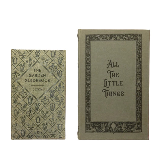 Book Storage Boxes All the Little Things Set of 2