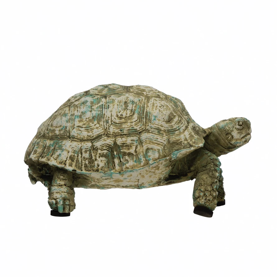 Resin Turtle Distressed Finish