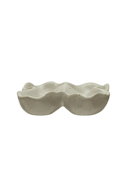 Stoneware Egg Holder | Reactive Glaze