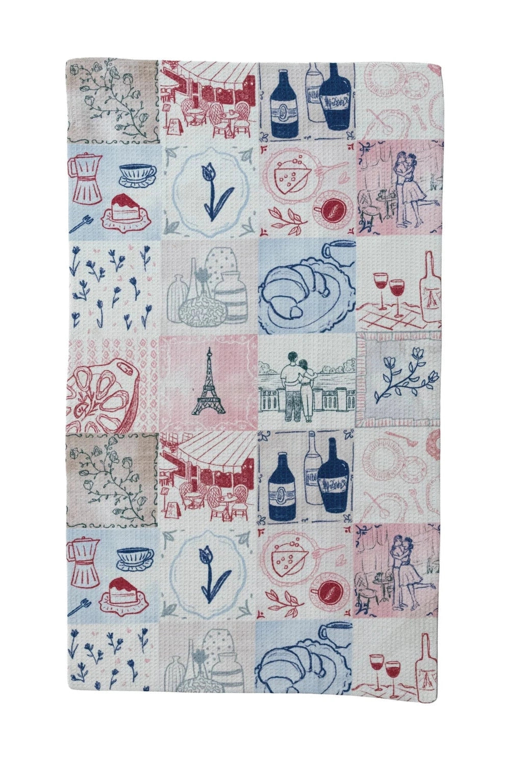 Printed Recycled Microfibre Tea Towel