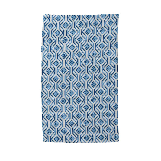 Printed Recycled Microfibre Tea Towel Diamond Pattern