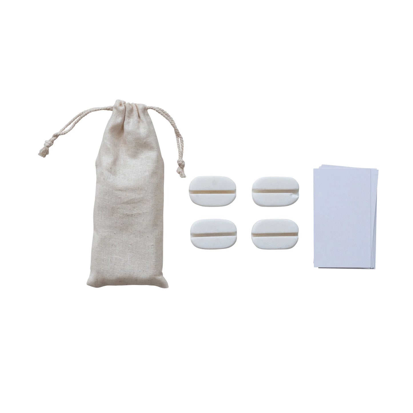 Marble Place Card/Photo Holders with 16 Cards