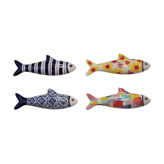 Stoneware Fish Wall Decor | Clementine