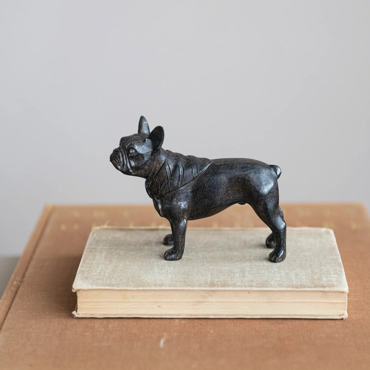 Resin French Bulldog - Black