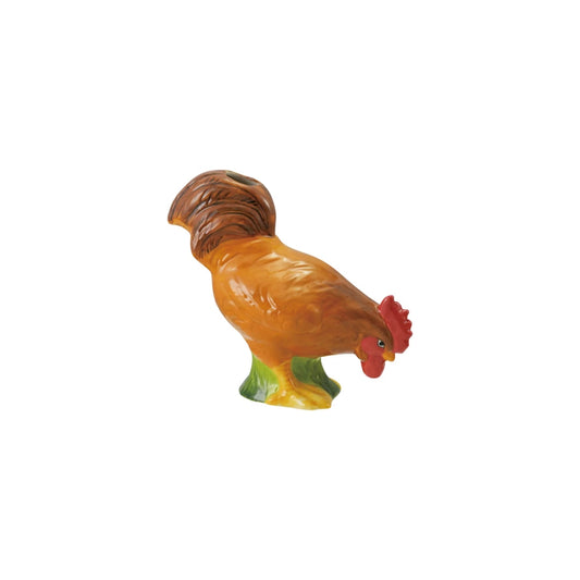 Hand-Painted Stoneware Rooster