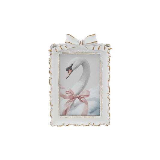 Plastic Photo Frame with Bow