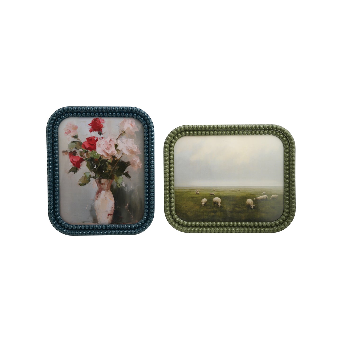 Resin Bobbin Photo Frame, (Holds 8" x 10" Photo)