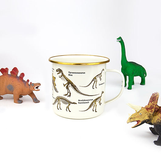 Enamel Mug - Dinosaurs