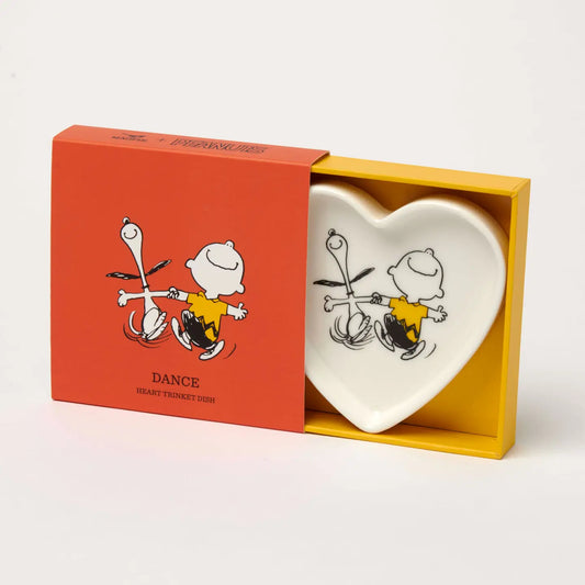 Peanuts Heart Shaped Trinket Dish - Dance