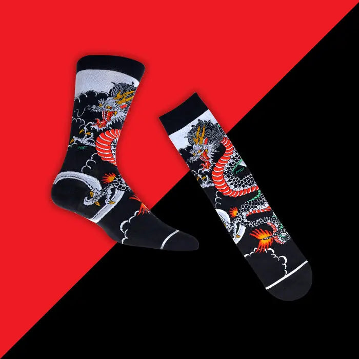 Way Of The Dragon Socks