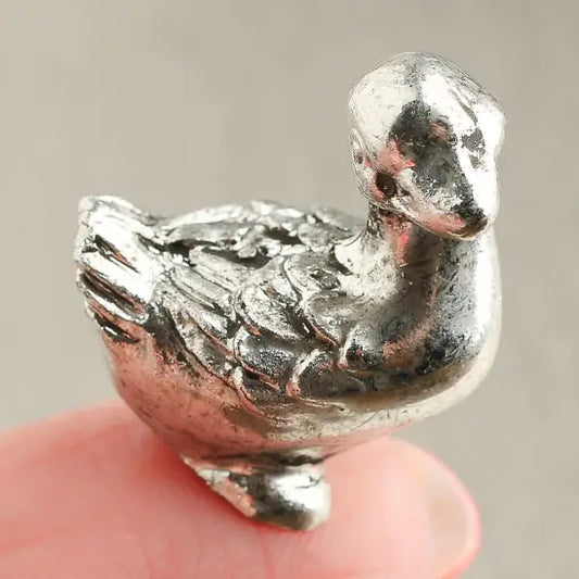 Miniature Duck Figurine