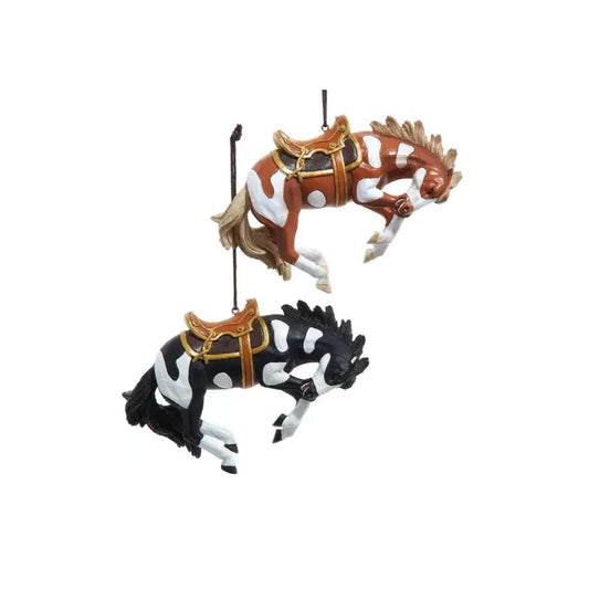 Bucking Bronco Ornament