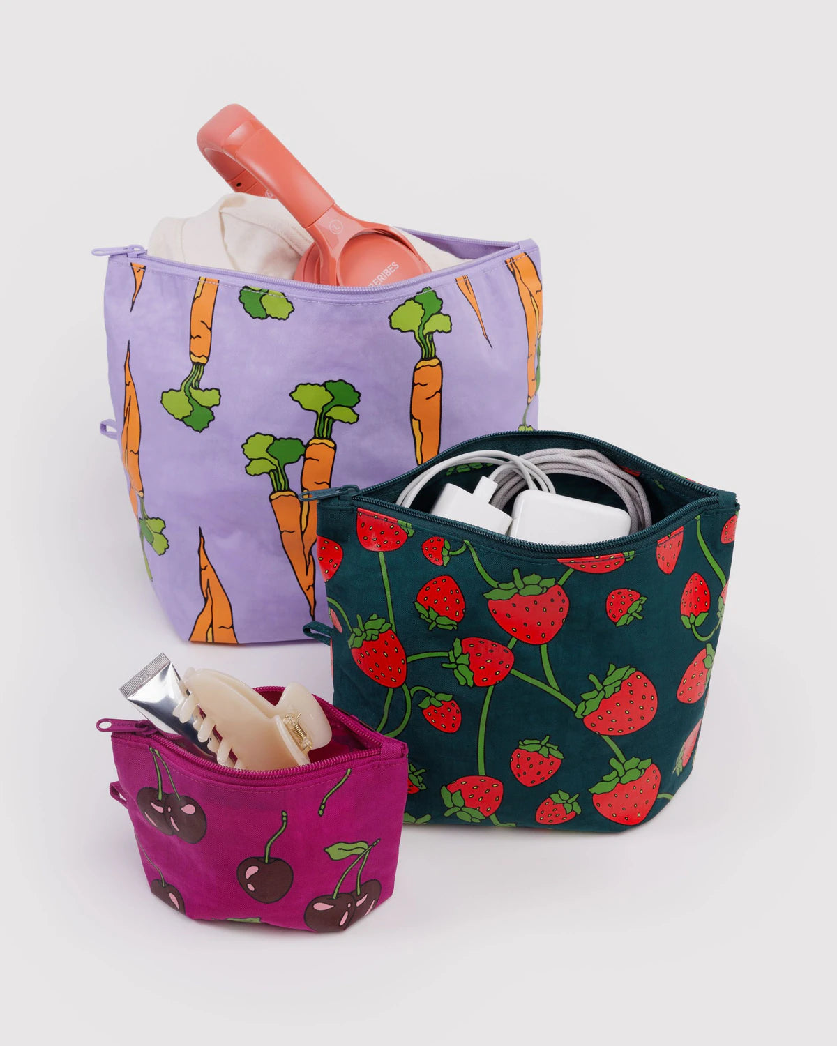 Go Pouch Set -Carrots & Berries