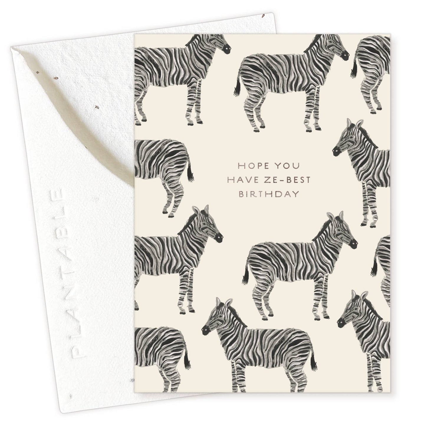 Ze-best Sprout - Birthday Mini Greeting Card (2.5" x 3.5")