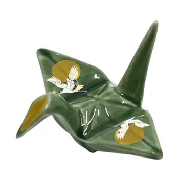 Origami Crane Porcelain Chopsticks Rest