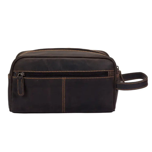 Leather Banff Toiletry Bag