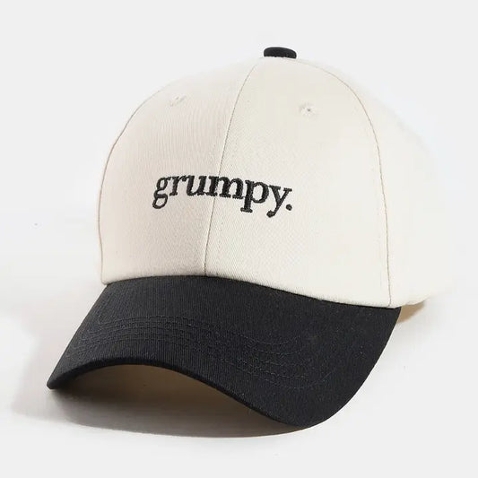 Grumpy Print Cap