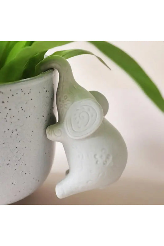 Elephant Ceramic Planter Hanger