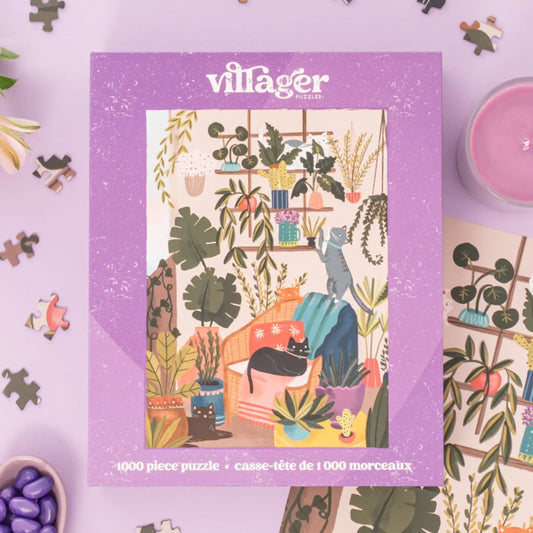 Balcony Cats | 1000 Piece Puzzle