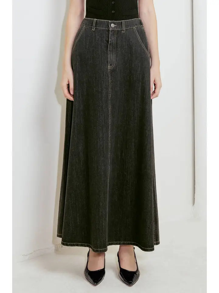 Emily Denim Skirt