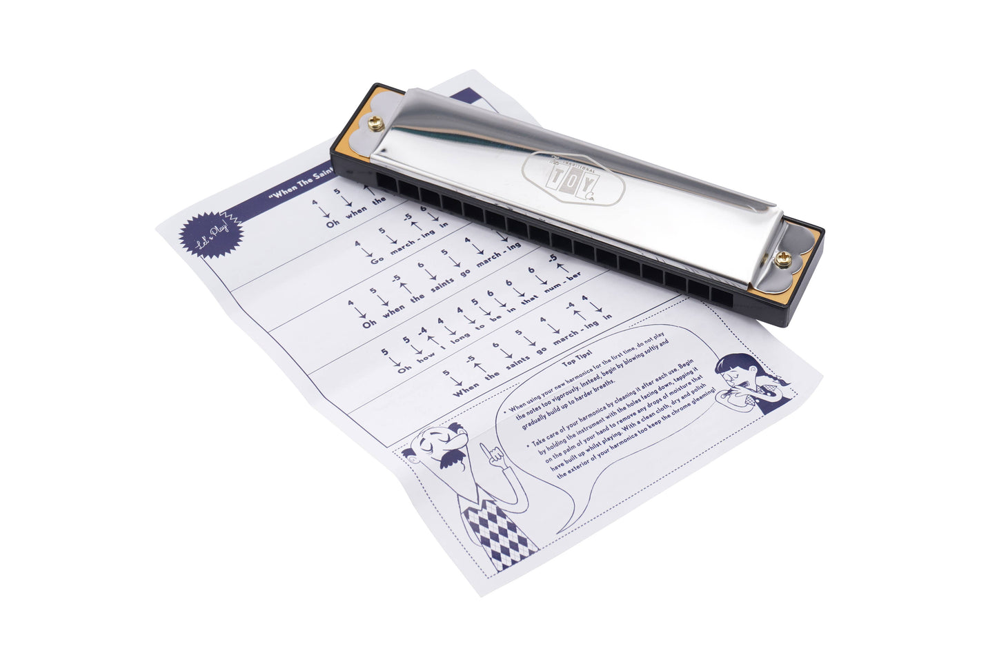 Traditional Toy Harmonica