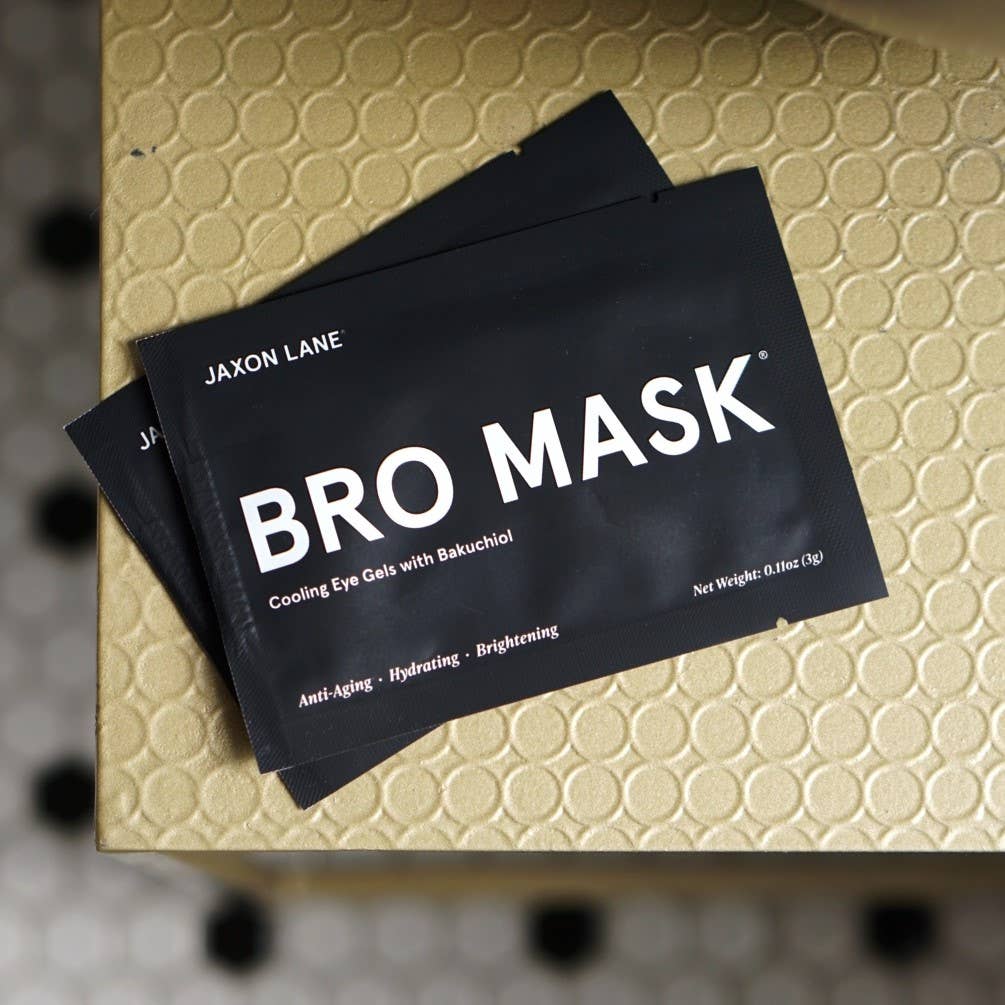 BRO MASK Hydrogel Cooling Eye Gels (Single) Men's Skin Care