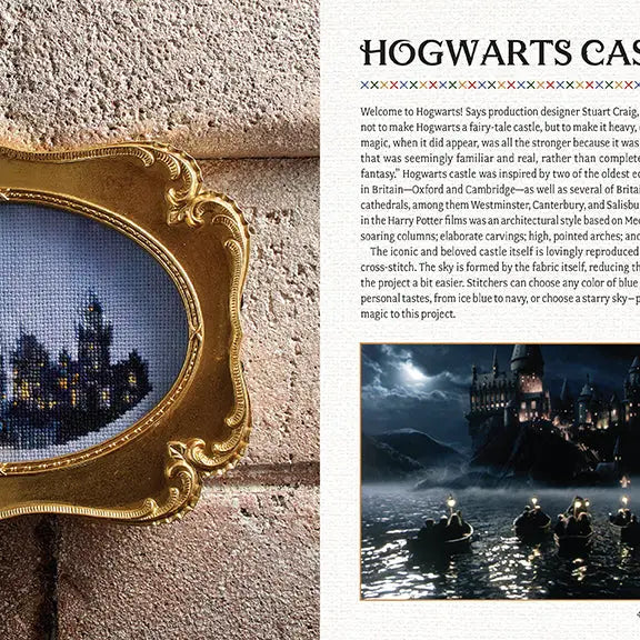 Harry Potter: The Official Hogwarts Book of Cross-Stitch