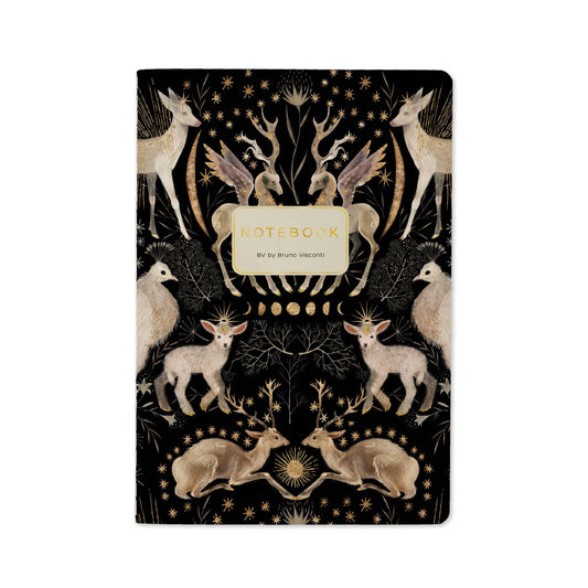 Softcover Notebook | Forest Fauna