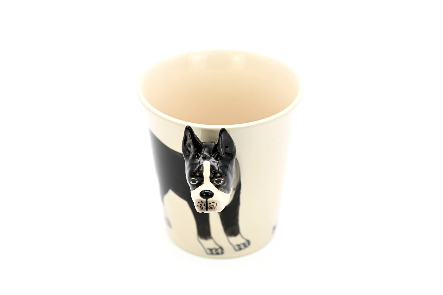 MUG18-1 Boxer (black) mug 10 oz