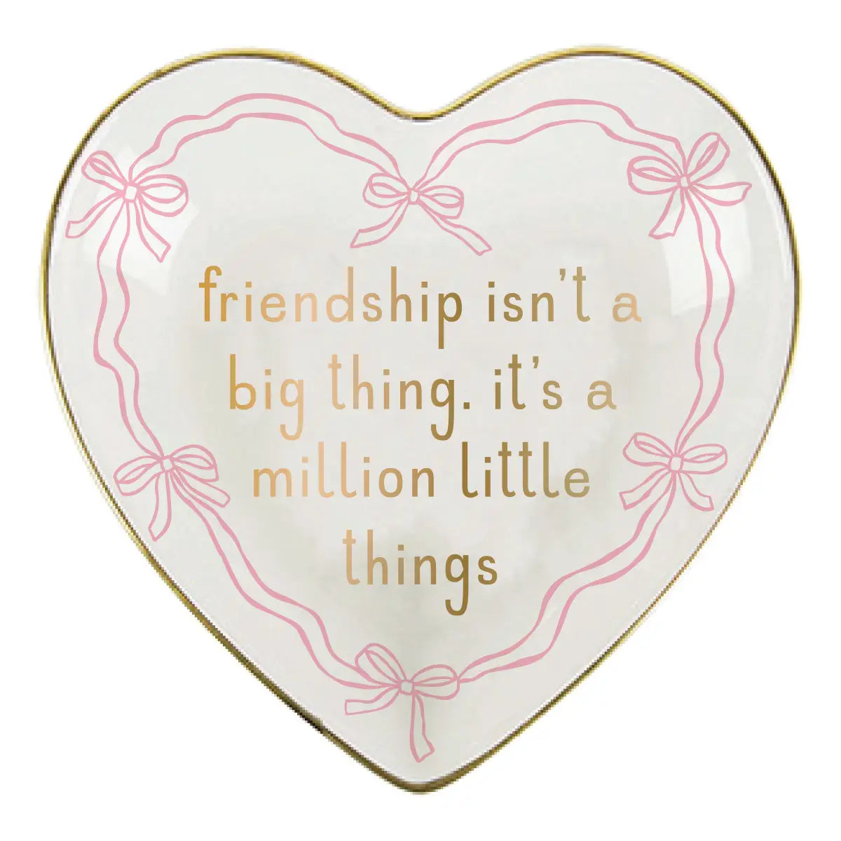 Ceramic Trinket Tray | Million Things Heart Trinket Tray
