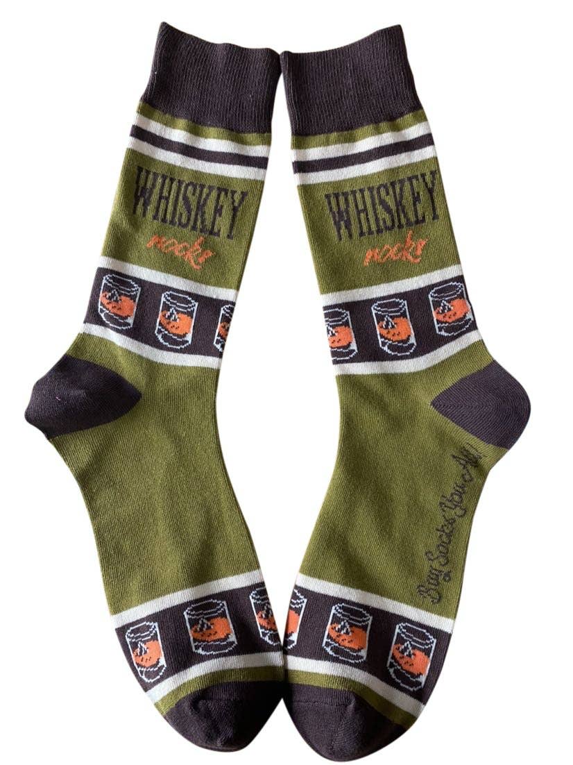 Whiskey Rocks - Men's Socks