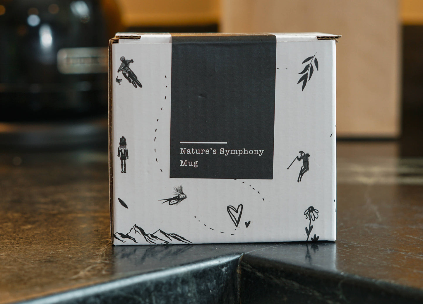 Nature's Symphony Ceramic Birdwatcher's Mug