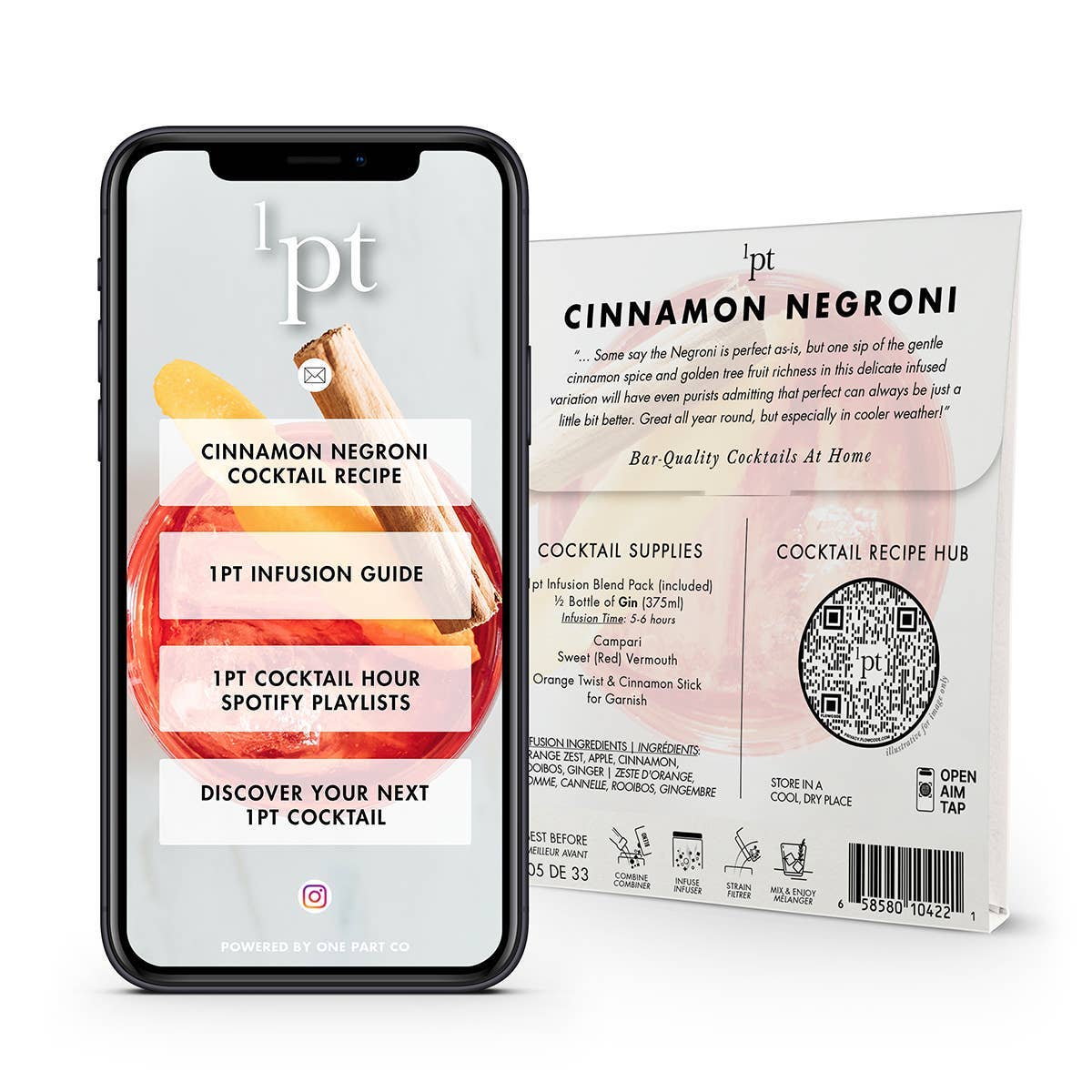 1pt Cinnamon Negroni Cocktail Pack