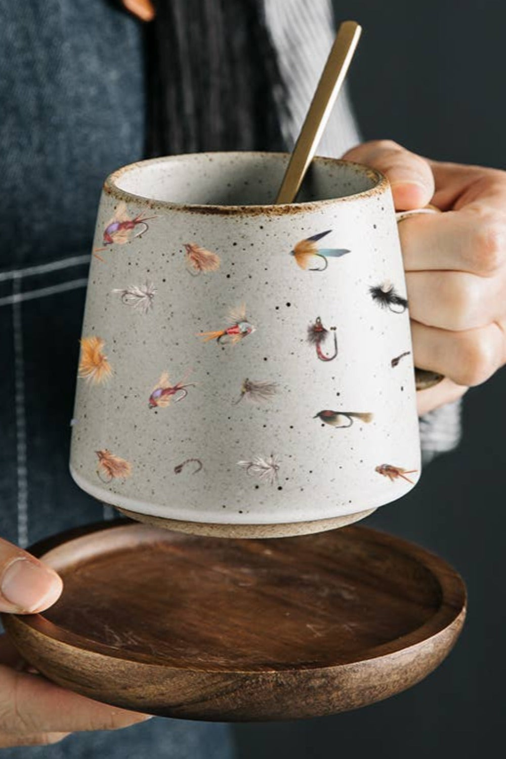 Fly Fisher's Haven Stoneware Mug