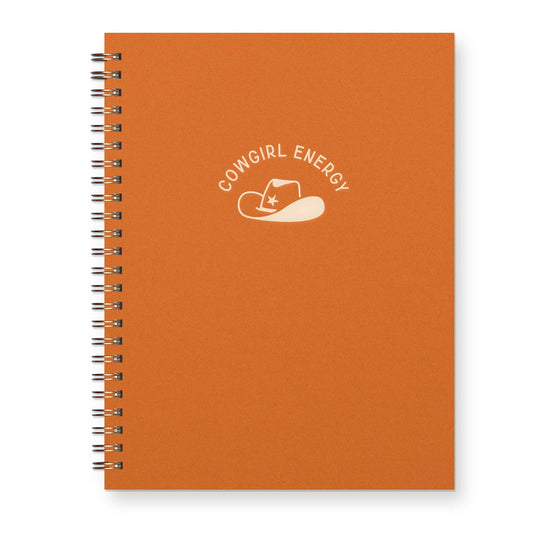 Cowgirl Energy Journal: Lined Notebook