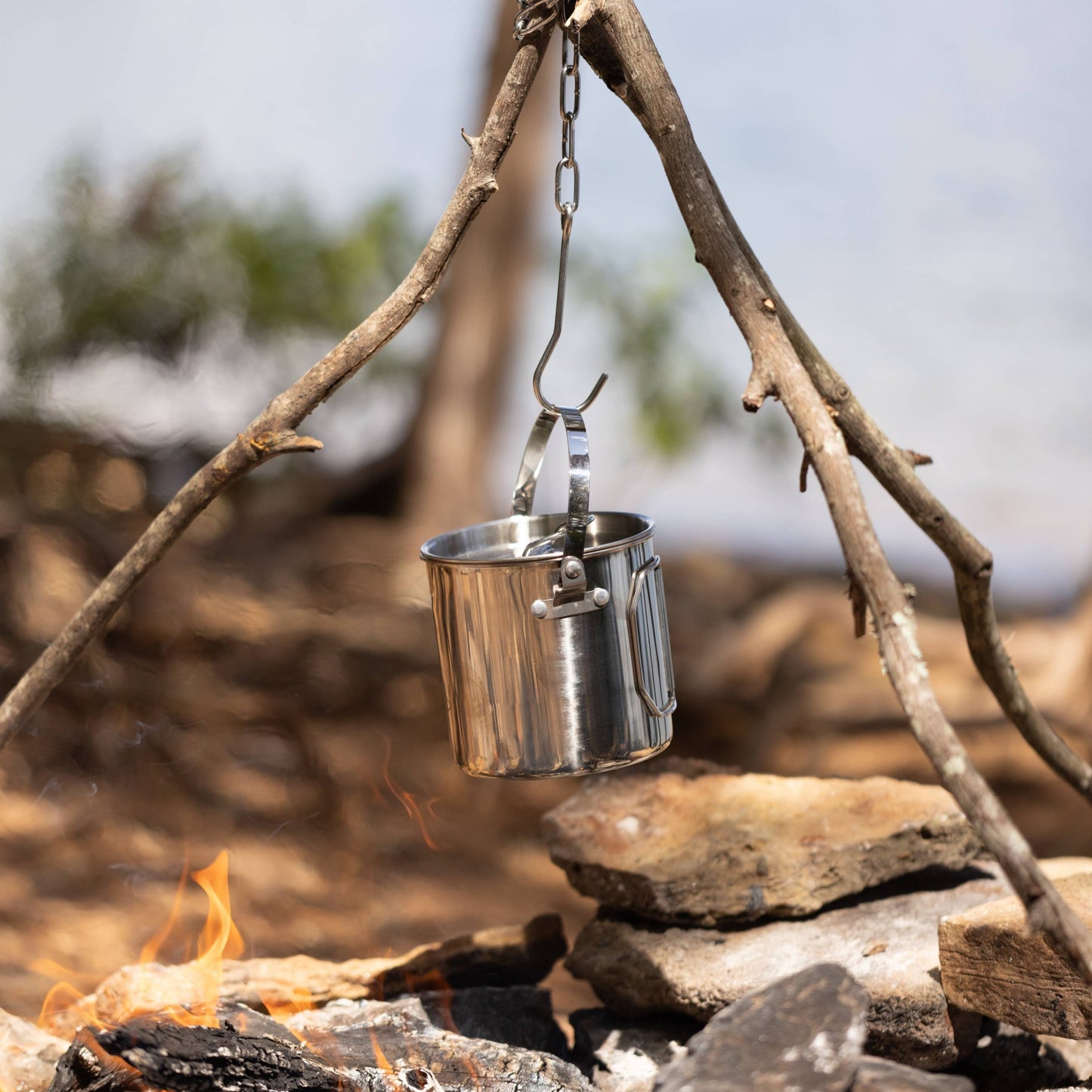 Campfire Tripod Set