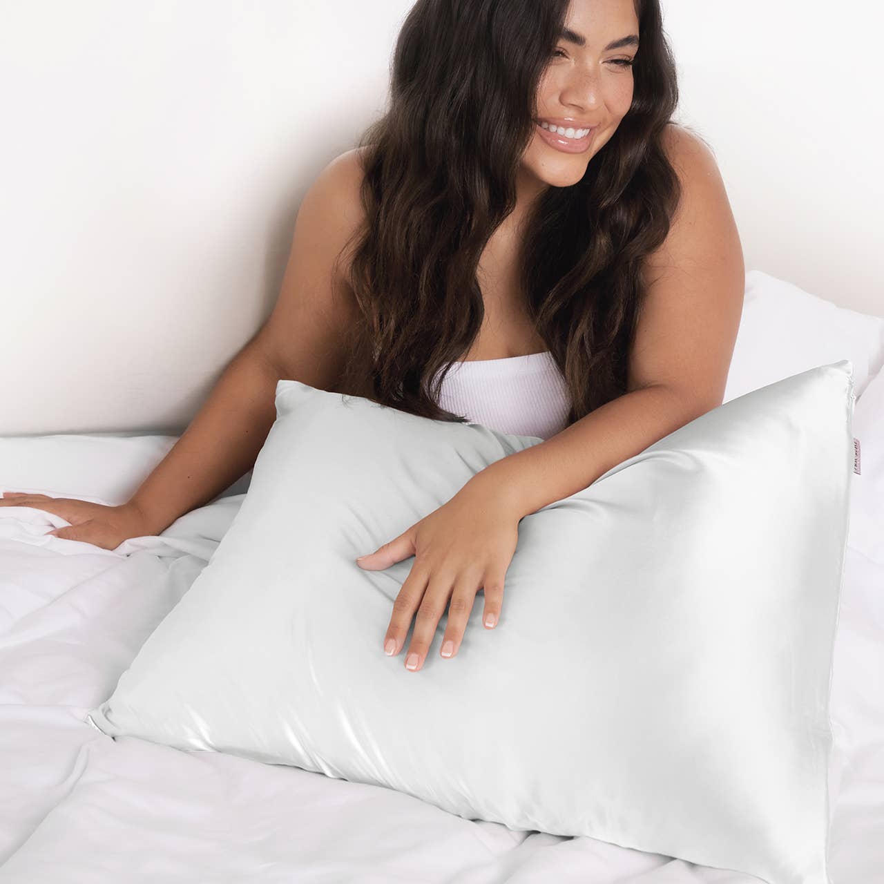 Satin King Pillowcase | Ivory