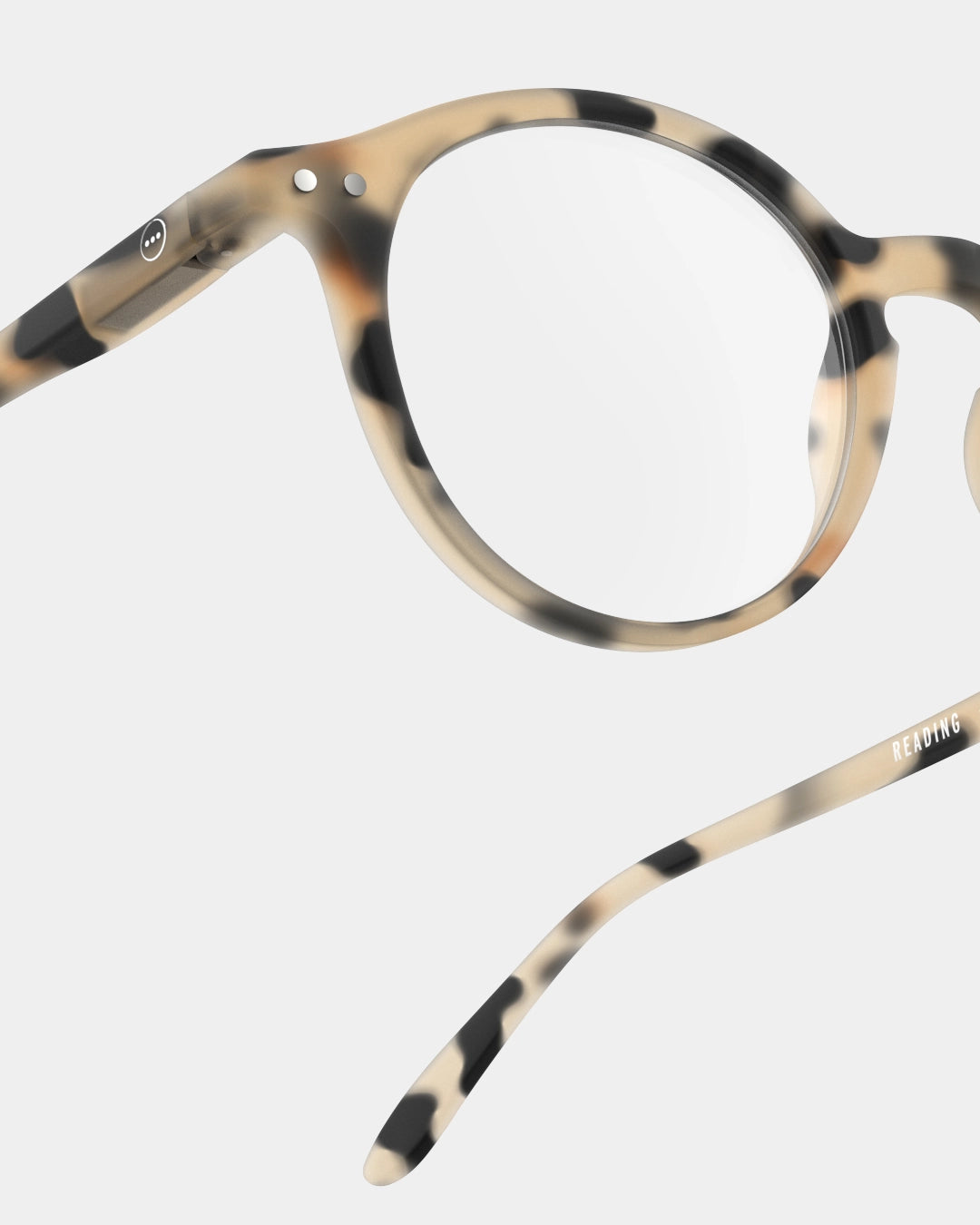 Izipizi Reading Glasses #D | Light Tortoise