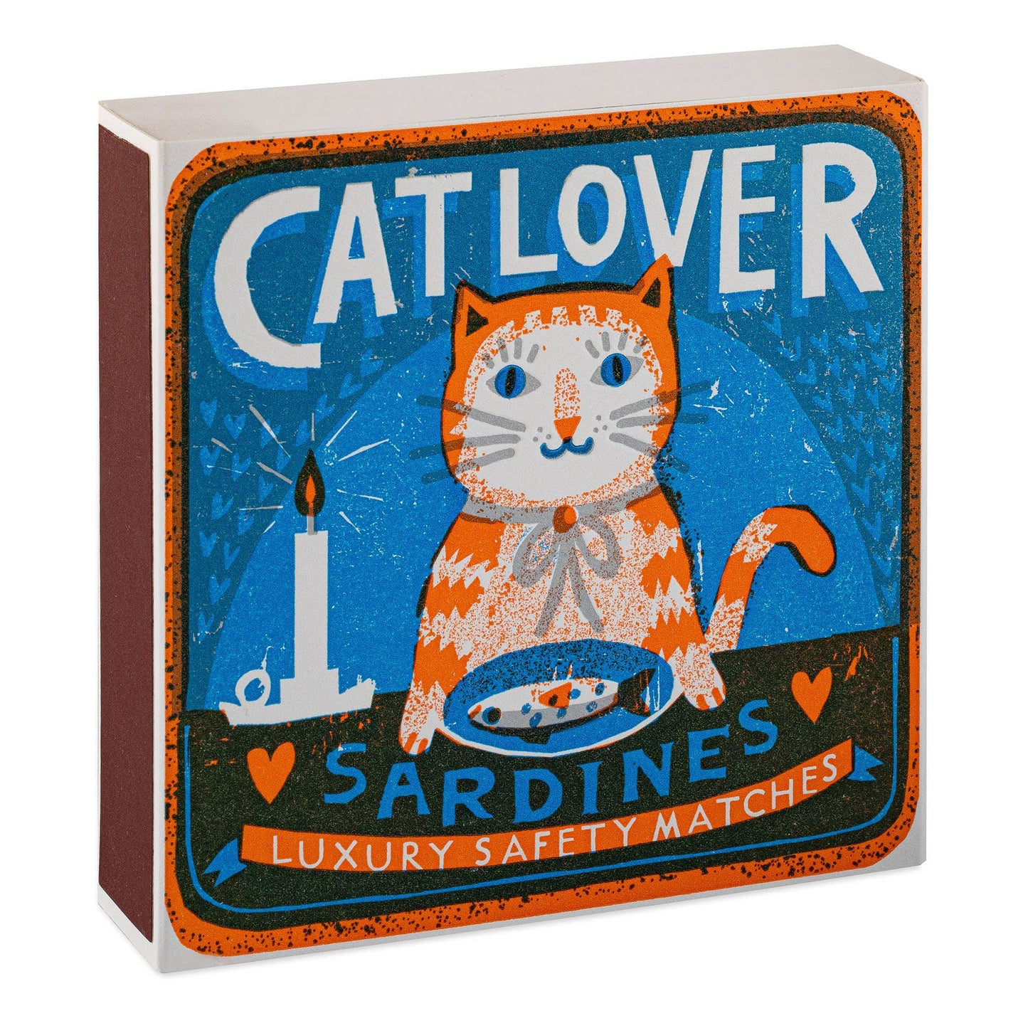Cat Lover Sardines | Square - Safety Matches
