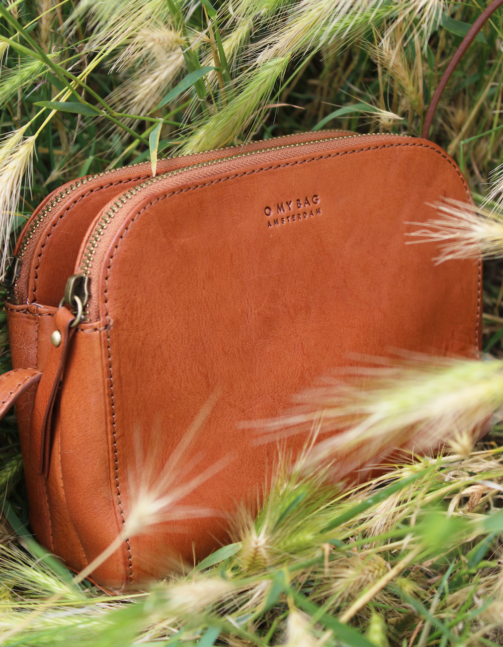 Emily | Leather Strap | Cognac Stromboli Leather