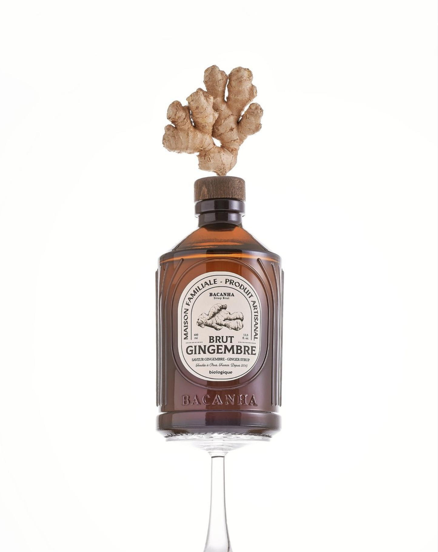 Raw Ginger Syrup - Organic - 13,5 fl. oz.