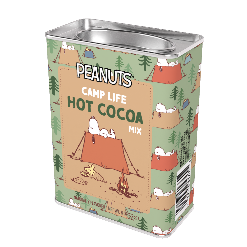 Peanuts® Snoopy Camp Life Chocolate Cocoa (8oz Tins)
