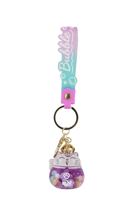 Bubble Cat Keychains