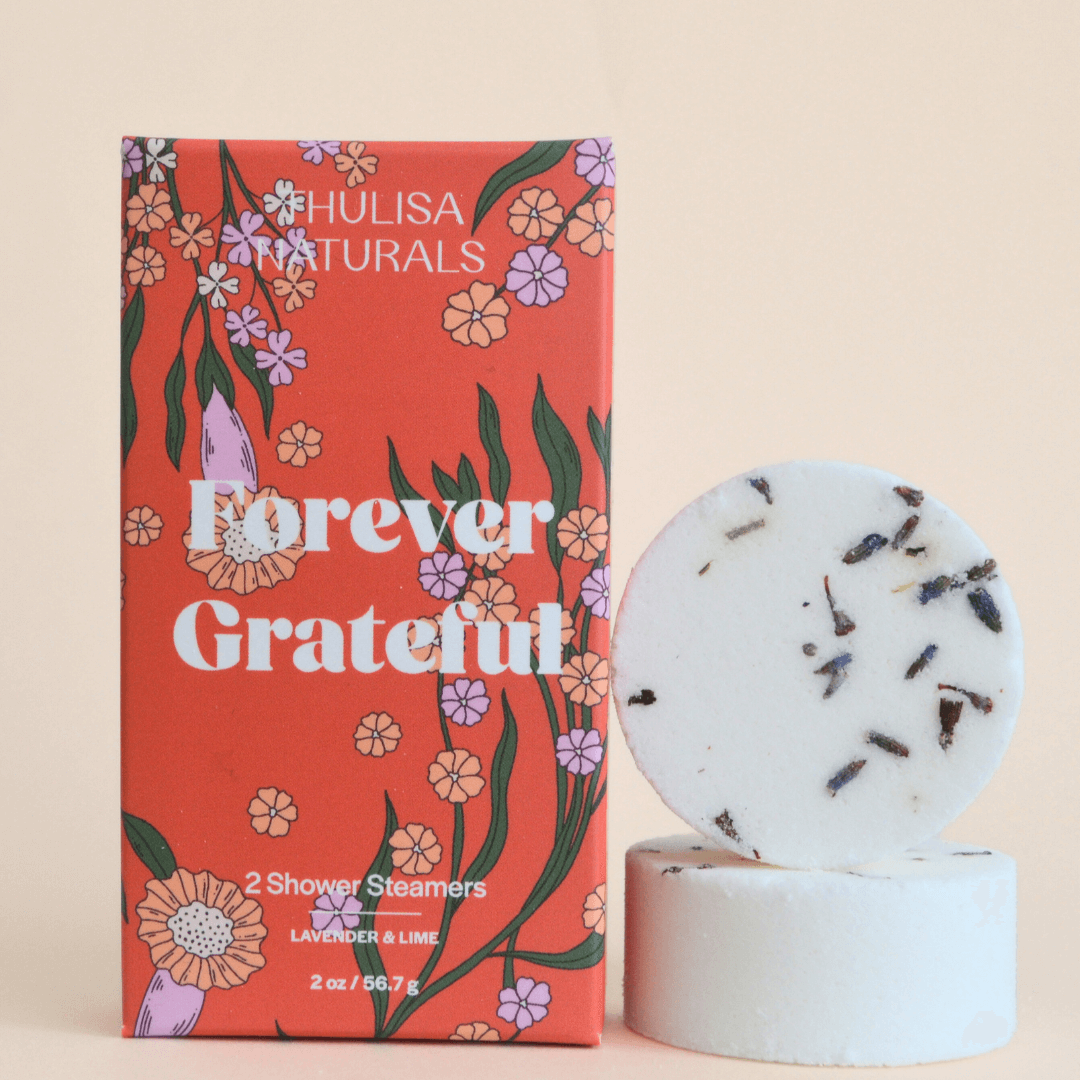 Forever Grateful Shower Steamers | Lavender Lime | Gift Set
