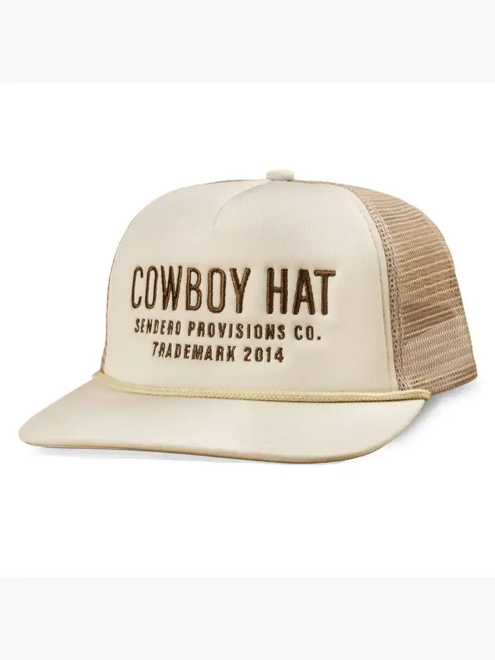 Cowboy Hat: Black/Gold