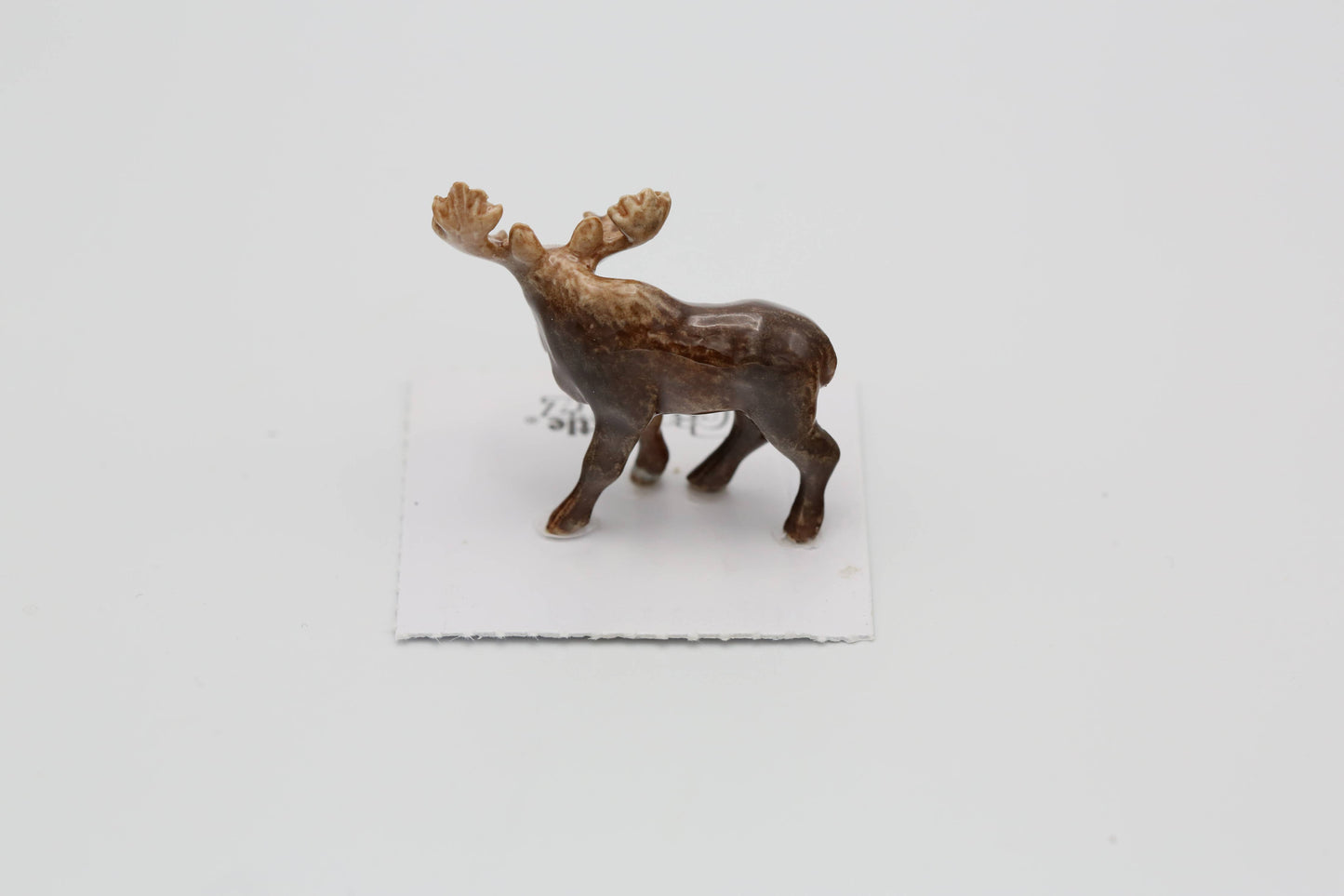 Bull Moose Porcelain Miniature
