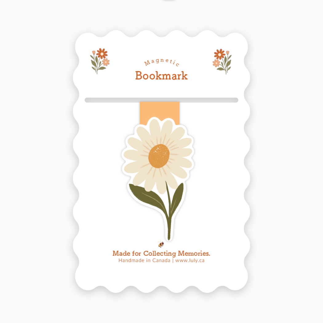 Magnetic Bookmark | Sweet Daisy