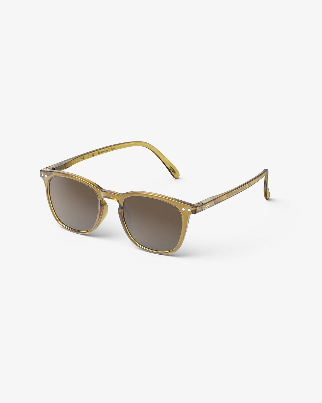 Izipizi Sunglasses #E | Golden Green